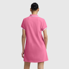 Champion Off The Court Polo Dress - Pink Cosmos