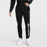 Champion Powerblend Joggers, Script Logo - Black