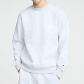 Champion Powerblend Crewneck Sweatshirt - Platinum Silver Heather