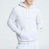 Champion Powerblend Hoodie - Platinum Silver Heather