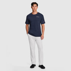 Champion Lightweight Lounge Pants, Open Hem - Platinum Silver Heather