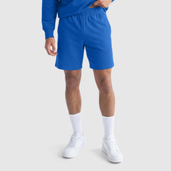 Champion 9" Lightweight Lounge Shorts, C Patch Logo - Nebulas Blue