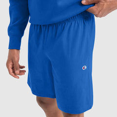Champion 9" Lightweight Lounge Shorts, C Patch Logo - Nebulas Blue