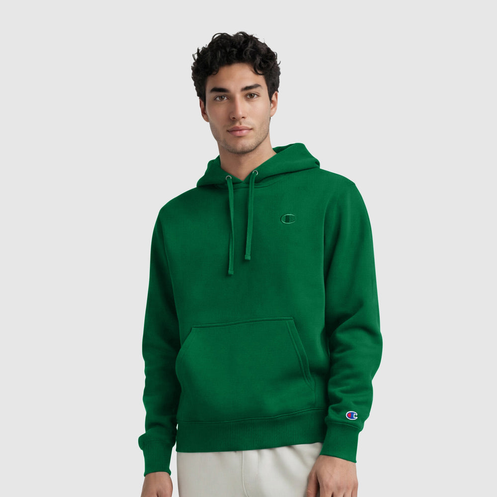 Champion Powerblend Hoodie - Verdant Green