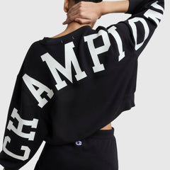 Champion Endzone Loose Fit Crewneck - Black