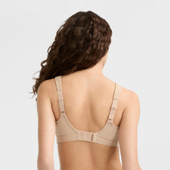 Champion Spot Comfort High-Impact Sports Bra - Nude
