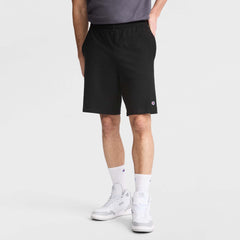 Champion 9" Lightweight Lounge Shorts, C Patch Logo - Black