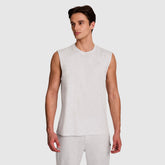 Champion Muscle Tank - Platinum Silver Heather
