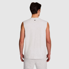 Champion Muscle Tank - Platinum Silver Heather