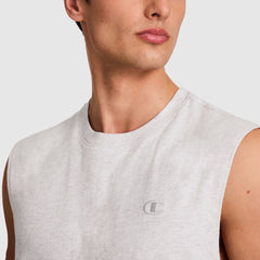 Champion Muscle Tank - Platinum Silver Heather