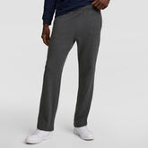 Champion Lightweight Lounge Pants, Open Hem - Granite Heather