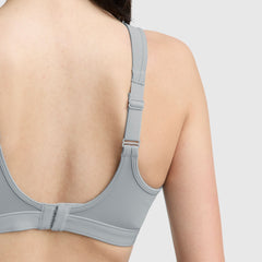 Champion Spot Comfort High-Impact Sports Bra - Quarry