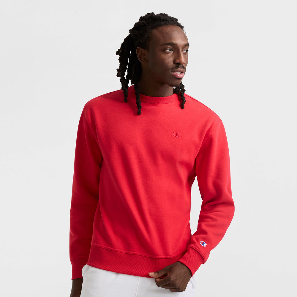 Champion Powerblend Crewneck Sweatshirt - Tango Red