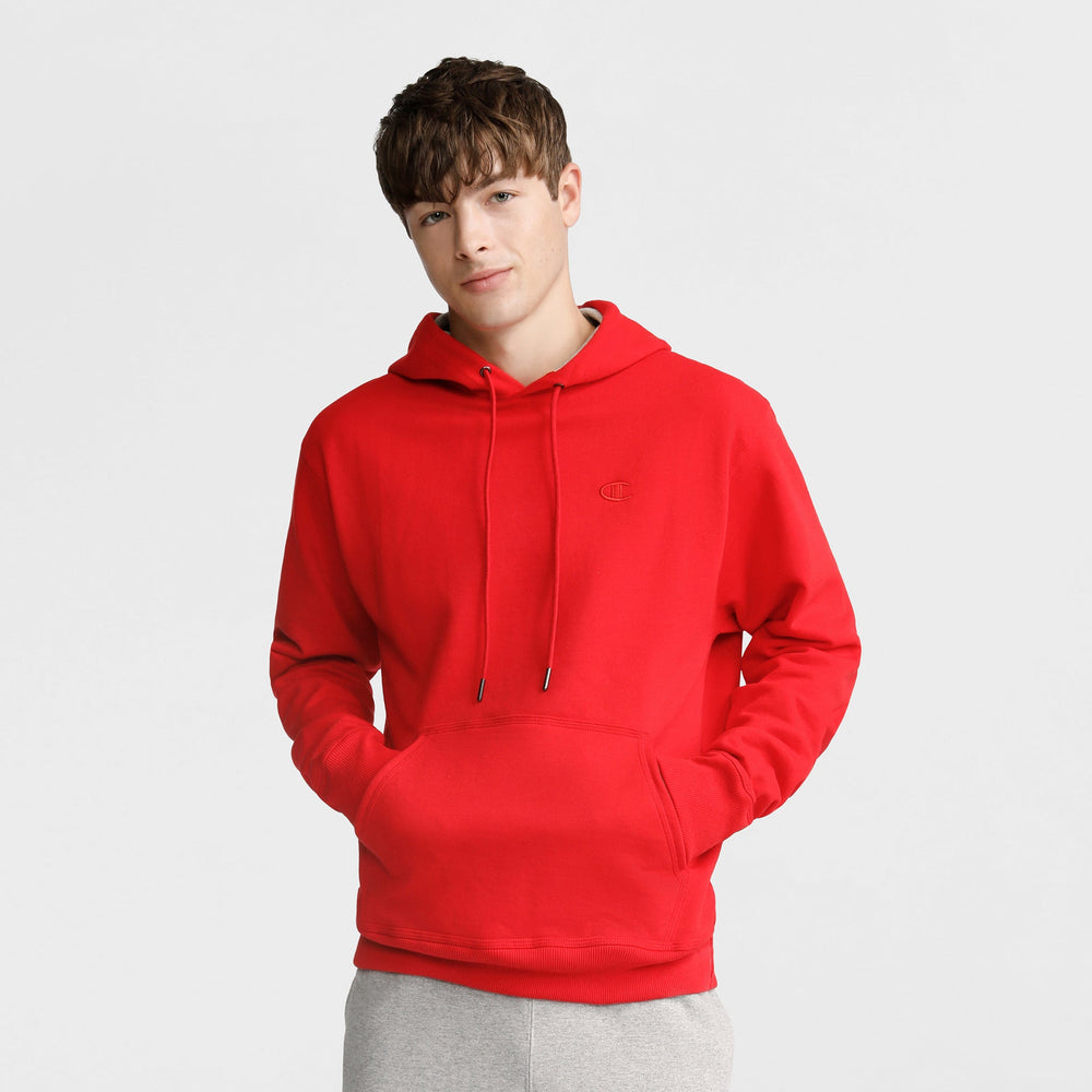 Champion Powerblend Hoodie - Tango Red