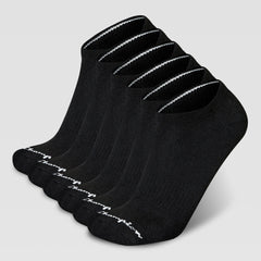Champion 6Pk Men's Cushion Low Cut - Black
