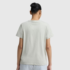Champion Classic T-Shirt, Tonal Left Chest Script - Abbey Stone