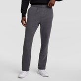 Champion Powerblend Sweatpants, Open Hem - Granite Heather