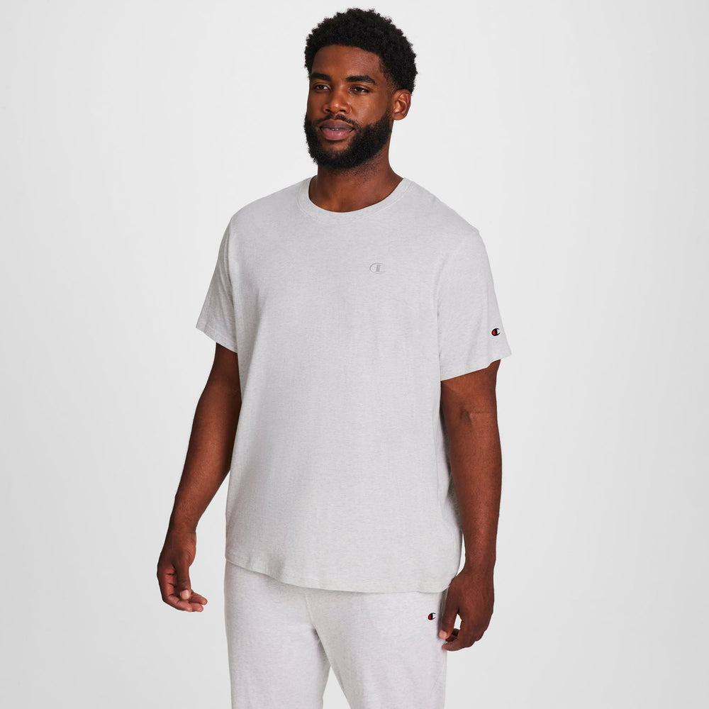 Champion Classic T-Shirt - Big & Tall - Platinum Silver Heather