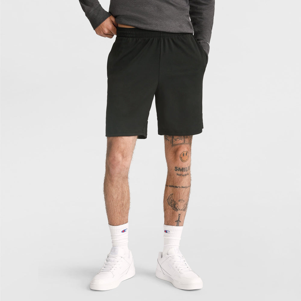 Champion 7" Moisture Wicking, Sport Shorts - Black