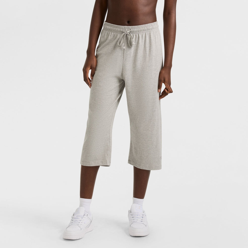Champion Lightweight Lounge Capri Pants - New Manhattan Mist Heather