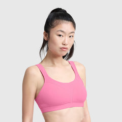 Champion Spot Comfort High-Impact Sports Bra - Pink Cosmos