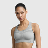 Champion Seamless Racerback Sports Bra - Oxford Grey Heather