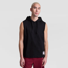 Champion Sleeveless Hoodie - Black