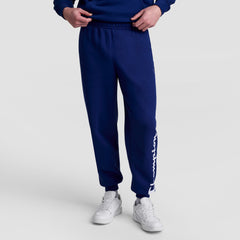 Champion Powerblend Joggers, Script Logo - Blue Depths