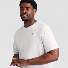 Champion Sport T-Shirt, Reflective C Logo - Big & Tall - Bright White