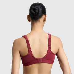 Champion Spot Comfort High-Impact Sports Bra - Pomegranate