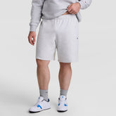 Champion 10" Powerblend Fleece Short - Big & Tall - Platinum Silver Heather