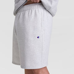 Champion 10" Powerblend Fleece Short - Big & Tall - Platinum Silver Heather