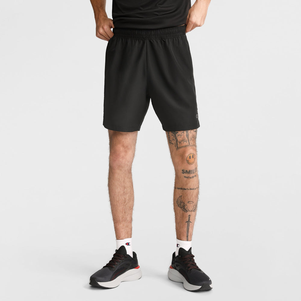 Champion 7" Woven Sports Shorts - Black