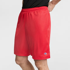 Champion 9" Classic Mesh Shorts - Crimson