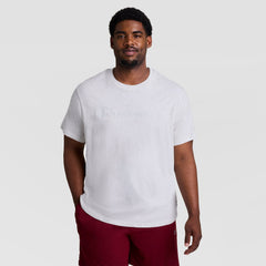 Champion Classic Graphic T-Shirt, Tonal Script Logo - Big & Tall - Platinum Silver Heather