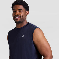 Champion Sport Muscle Tank, Reflective C Logo - Big & Tall - Deep Navy