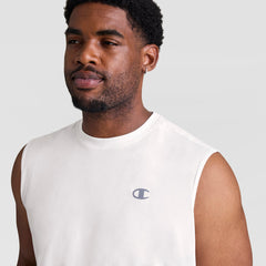 Champion Sport Muscle Tank, Reflective C Logo - Big & Tall - Bright White