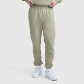 Champion Powerblend Sweatpants, Cinched Bottom - Abbey Stone