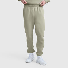 Champion Powerblend Sweatpants, Cinched Bottom - Abbey Stone