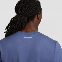 Champion Classic Graphic T-Shirt, Script Logo - Coastal Fjord