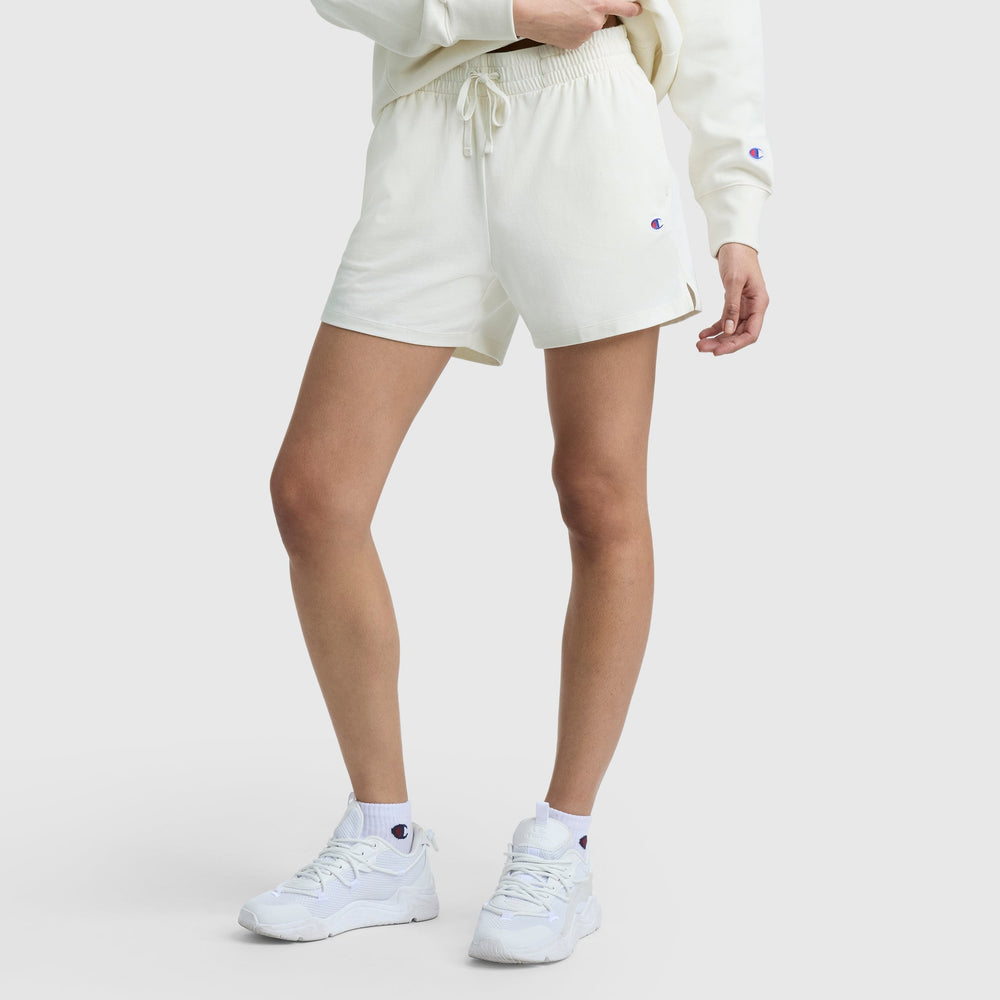 Champion 5" Lightweight Lounge Shorts - Unbleached Cotton