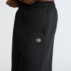 Champion 10" Powerblend Fleece Short - Black