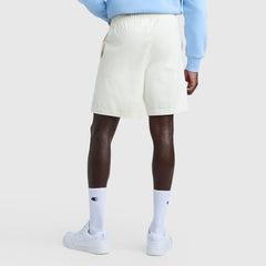 Champion 9" Lightweight Lounge Shorts, C Patch Logo - Unbleached Cotton