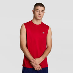 Champion Sport Muscle Tank, Reflective C Logo - Poppy Red