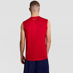 Champion Sport Muscle Tank, Reflective C Logo - Poppy Red