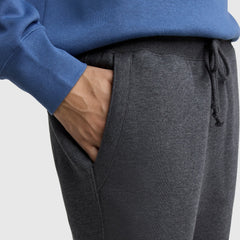 Champion Powerblend Straight Hem Sweatpants - Granite Heather