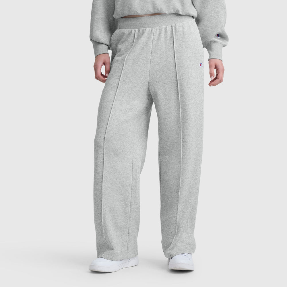 Champion Tackle Open Bottom Pant - Oxford Grey Heather