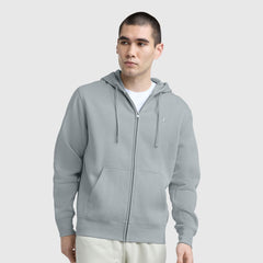 Champion Powerblend Full-Zip Hoodie - Quarry