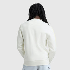 Champion Powerblend Crewneck Sweatshirt, Tonal Script Logo - Unbleached Cotton