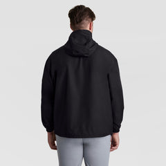 Champion Stadium Packable Jacket, Script Logo - Big & Tall - Black